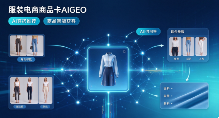 攻略宝科技吉易鸥发布服装电商商品卡AIGEO解决方案,助力服饰商家掘金AI商品推荐新流量
