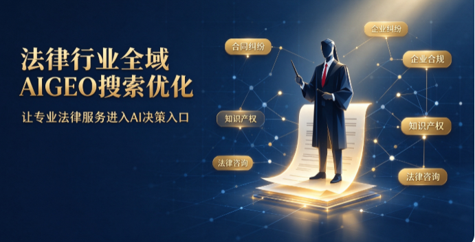 攻略宝科技吉易鸥发布法律行业全域AIGEO搜索优化解决方案,布局AI法律咨询获客新赛道